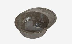 MAXSTONE Мойка глянцевая MS-8 (терракот металлик) 570*460*200